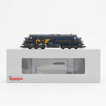 Märklin, a diesel locomotive, gauge H0, in box.