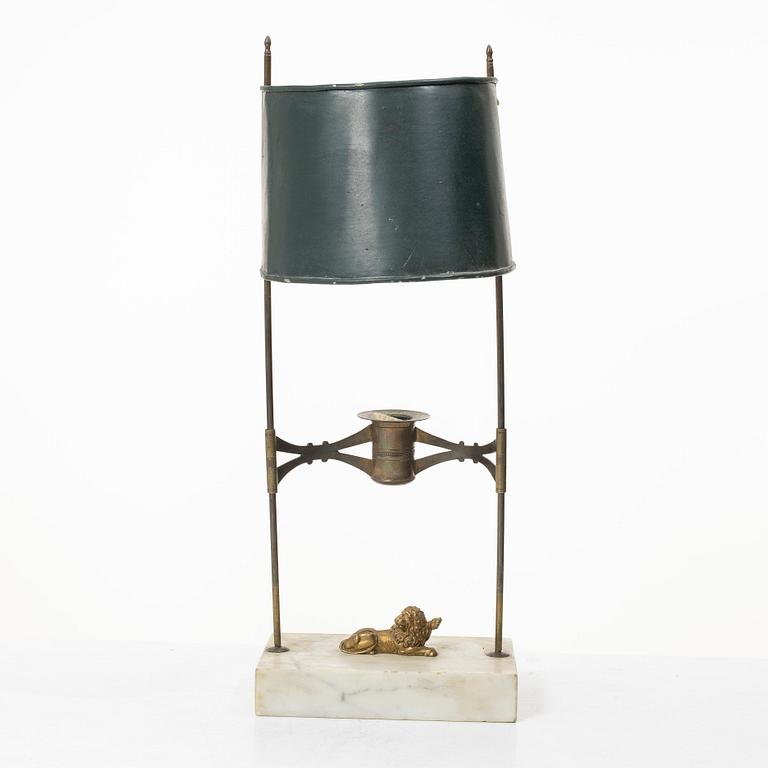 Läsljusstake, Sengustaviansk, omkring 1800.