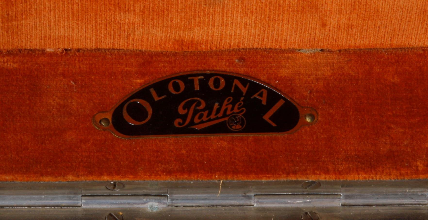 VEVGRAMMOFON, Olotonal, Pathe, 1900-talets början.