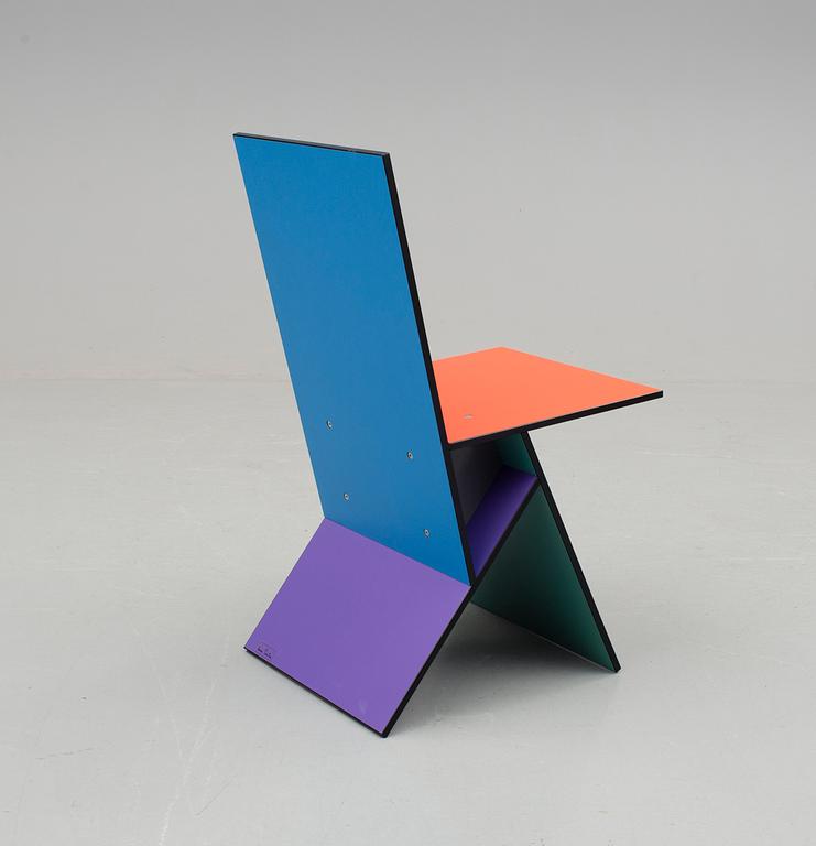 VERNER PANTON, stol, "Vilbert" för IKEA, 1993-94. 1900-tal.