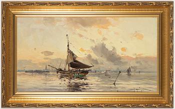 Herman af Sillén, oil on canvas, signed and dated 1901.