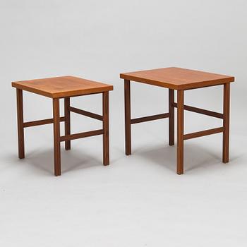 Olof Ottelin, A 1960s 'Triplex' nesting table for Keravan Puusepäntehdas, Stockmann, Finland.