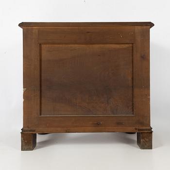 A mirror and console table, second half of the 19th century.