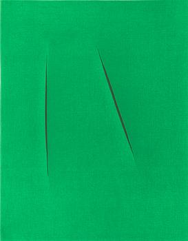 Lucio Fontana, "Concetto Spaziale".