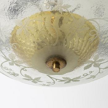 Ceiling lamp, first half of the 20th century.