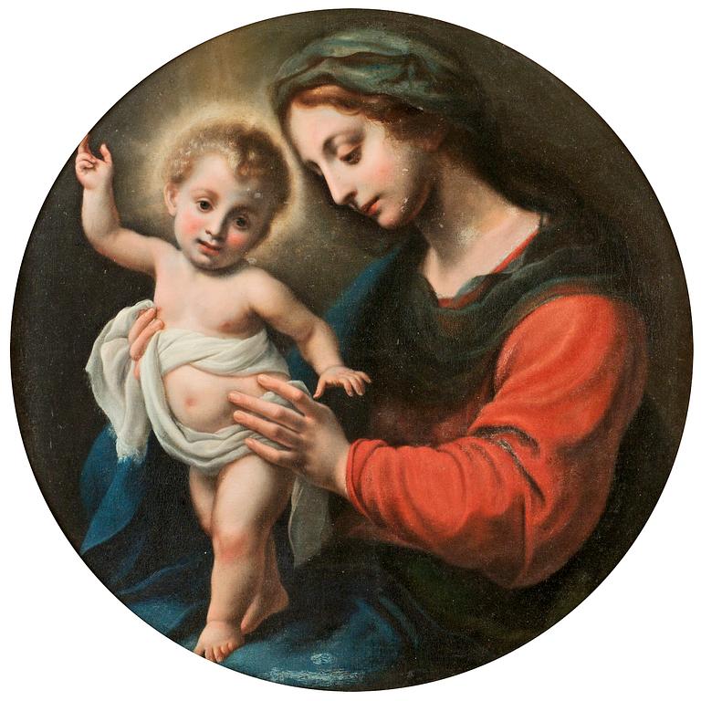 Carlo Dolci Efter, Maria med Jesusbarnet.
