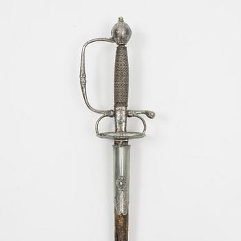 A 18th Century smallsword.