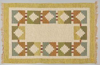 MATTA, rölakan, signerad JK (Karin Jönsson), 1900-talets andra hälft, ca 173 x 245 cm.