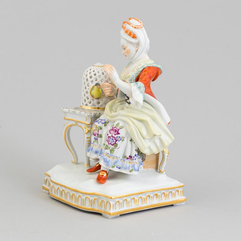 A Meissen allegorical figure group, Germany, 1970's.