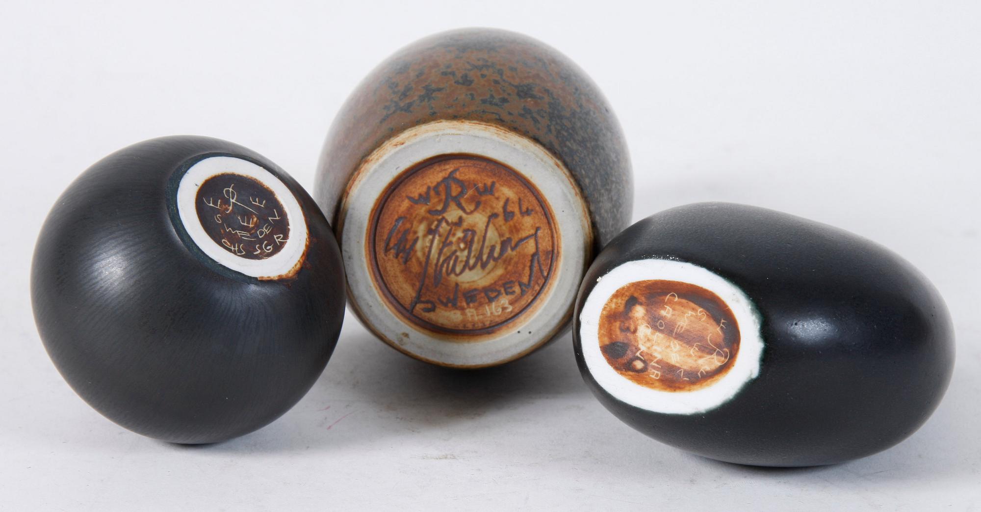 PARTI STENGODS, 3 delar, Carl Harry Stålhane samt Gunnar Nylund.