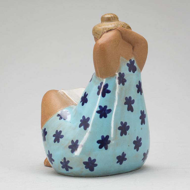 FIGURIN, stengods, " Emma", Lisa Larson, Gustavsberg.