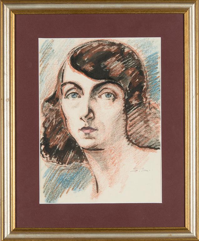 Santeri Salokivi, Portrait of Majsi Salokivi.