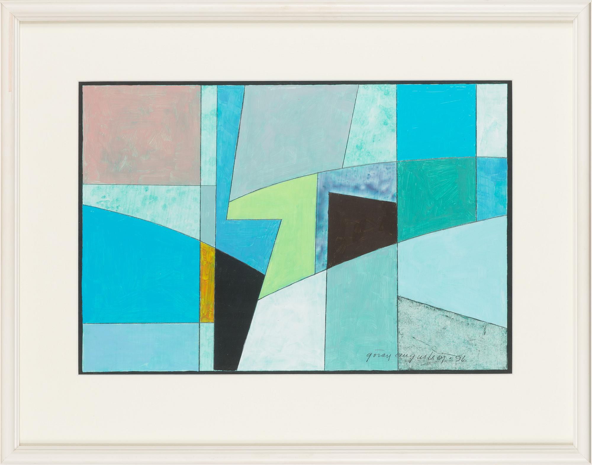 Göran Augustson, akryl, signerad och daterad-96.