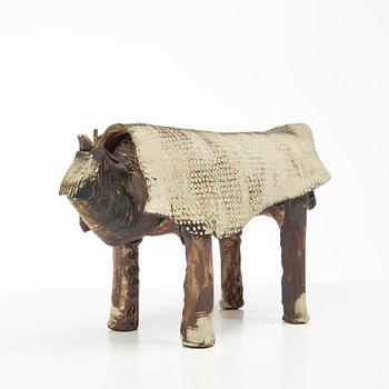 Bengt Berglund, a stoneware scultpure, Gustavsbergs Studio, Sweden, 1963.