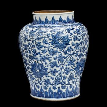 URNA, porslin, Kina, Kangxi 1600/1700-tal.