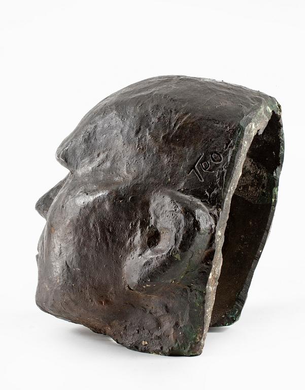 STEN TEODORSON. Skulptur. Brons. Sign.