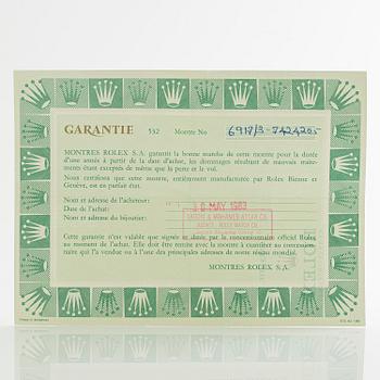 Rolex, Date, ca 1983.