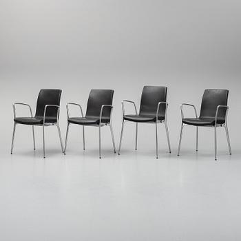 Jorge Pensi, a set of 4 'Gorka' chairs.