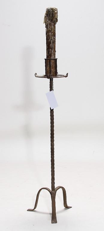 GOLVLJUSSTAKE, järnsmide. Troligen 1700-tal.