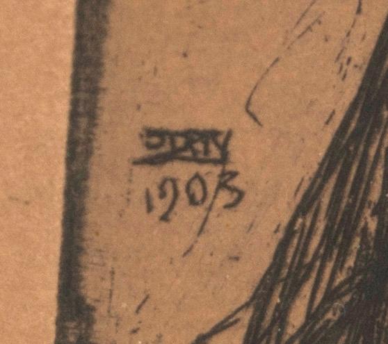 Anders Zorn, Mrs. Granberg.