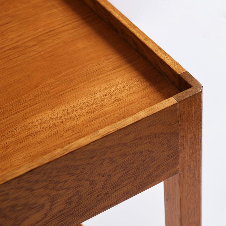 Josef Frank, a mahogany desk, Svenskt Tenn, a version of model 2115, Sweden 1950s.