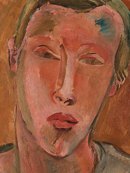 Vera Nilsson, Portrait of a young man.