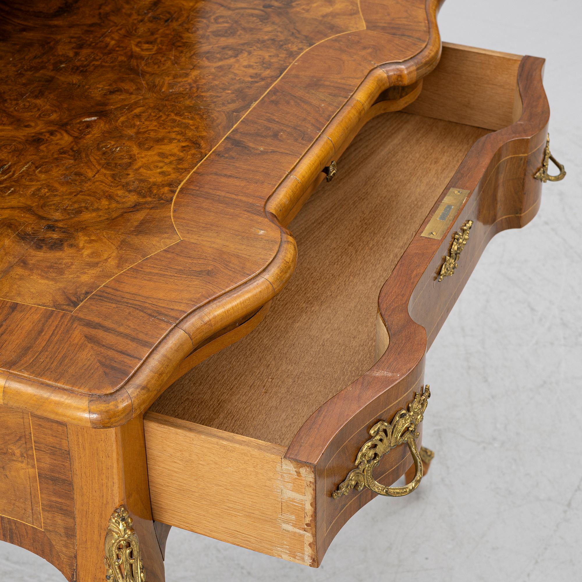 A Rococo-style desk, first half of the 20th century.