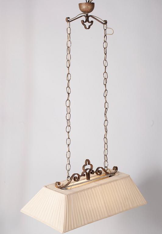 TAKLAMPA, 1920-tal. Totalhöjd ca 115 cm.