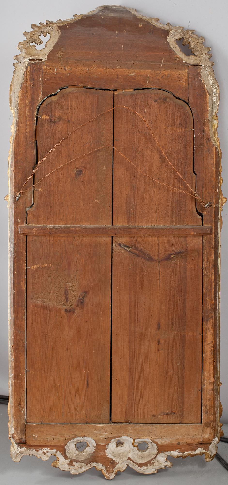 SPEGEL. Svensk rokoko, 1700-talets andra hälft.