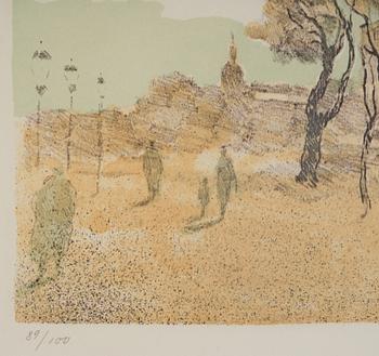 Lotte Laserstein, "Kungsträgården".