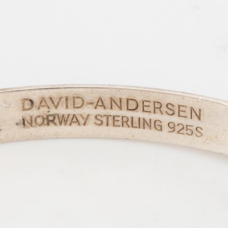 DAVID ANDERSEN, armring, sterlingsilver.