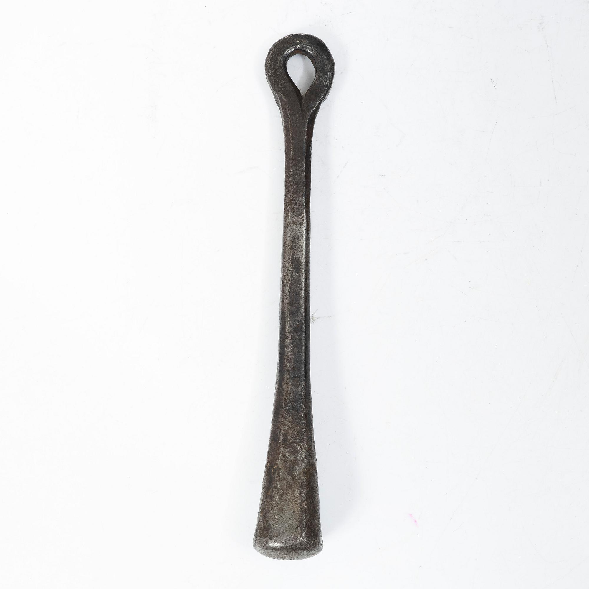 Mortar and pestle, dated 1673.