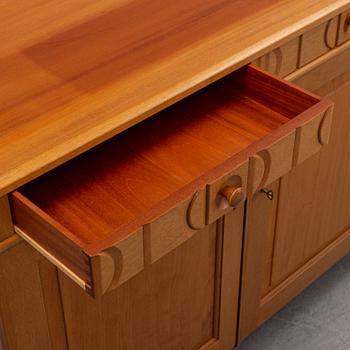 Carl Malmsten, a 'Calmare Nyckel' walnut sideboard.