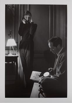 Per-Olow Anderson, "Audrey Hepburn and Mel Ferrer in Hotel Raphael, 1956".