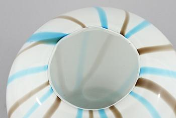 VAS, glas, troligen Italien, omkring 1900-talets mitt.