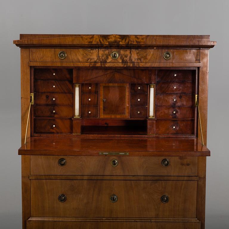 An Empire secretaire, Stockholm, first half of the 19th century.