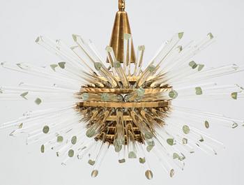 A Bakalowits & Sohne ceiling light, 'Miracle', Vienna 1960's.