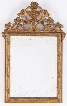 A pair of Danish mirrors, 18th Century.