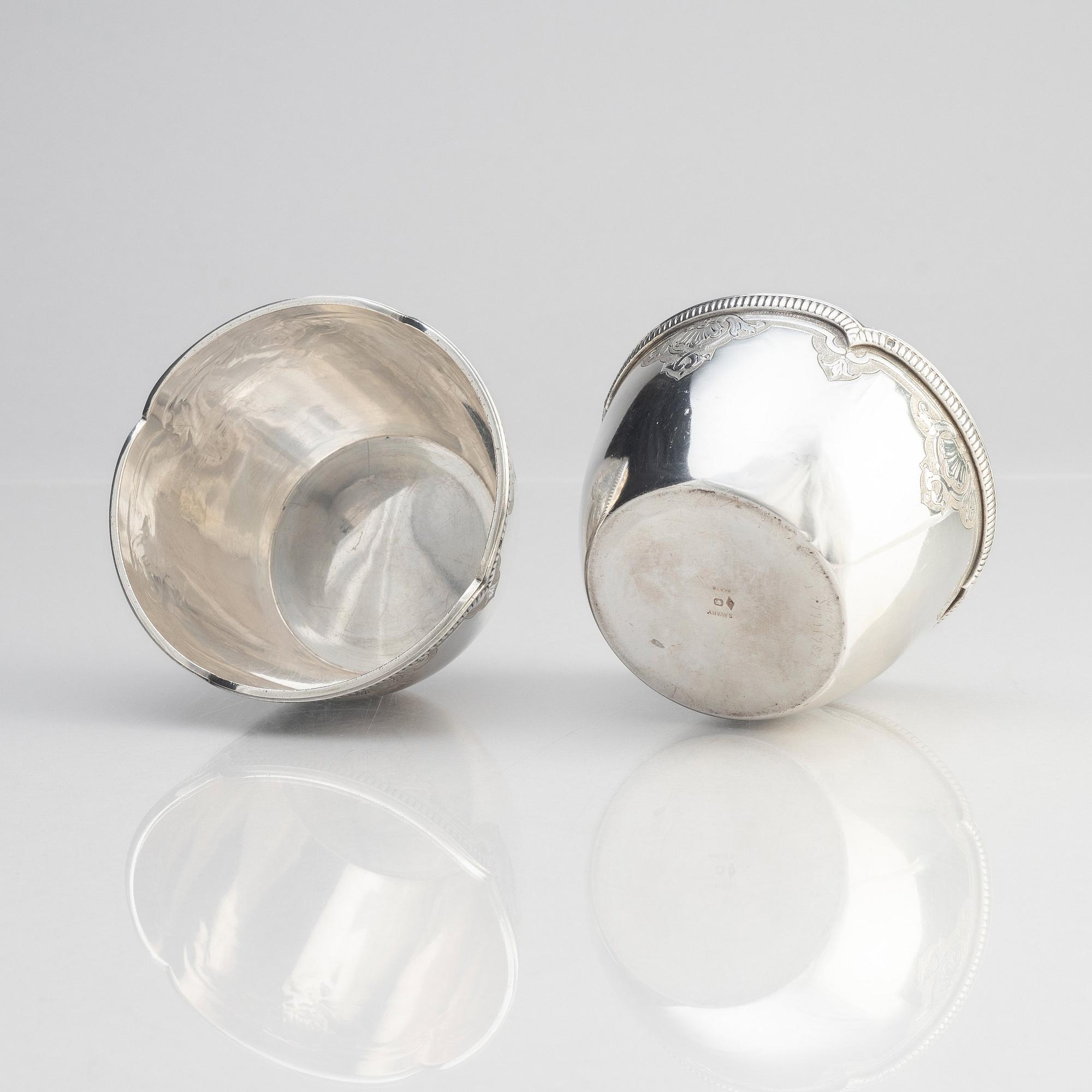 Savary, servis, 24 delar, silver, Paris 1900-tal.
