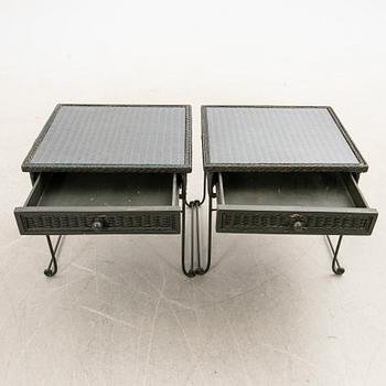 Sängbord, 1 par, 1900-/2000-tal.