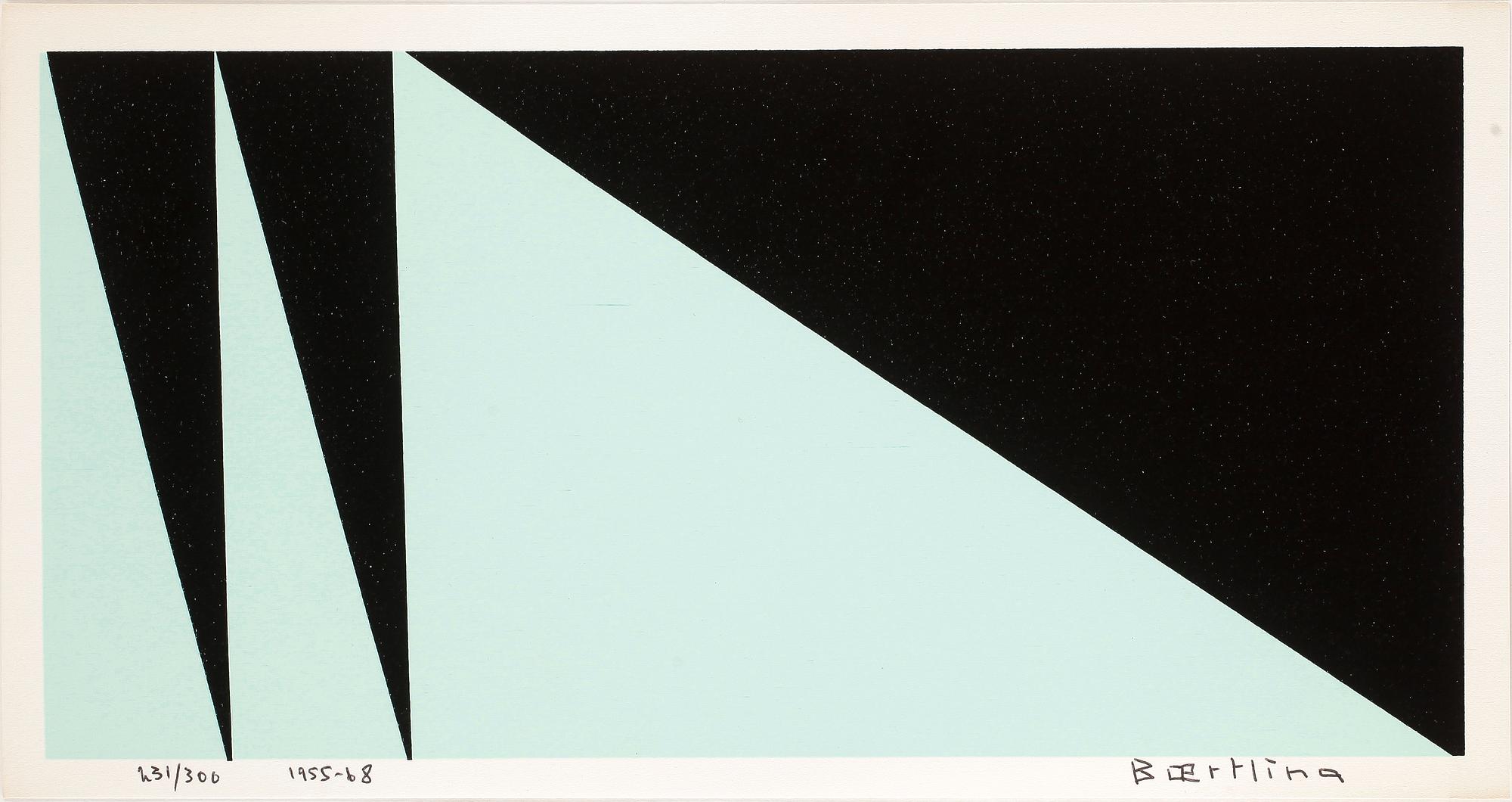 OLLE BAERTLING, färgserigrafi, 1955-68, signerad och numrerad 231/300.