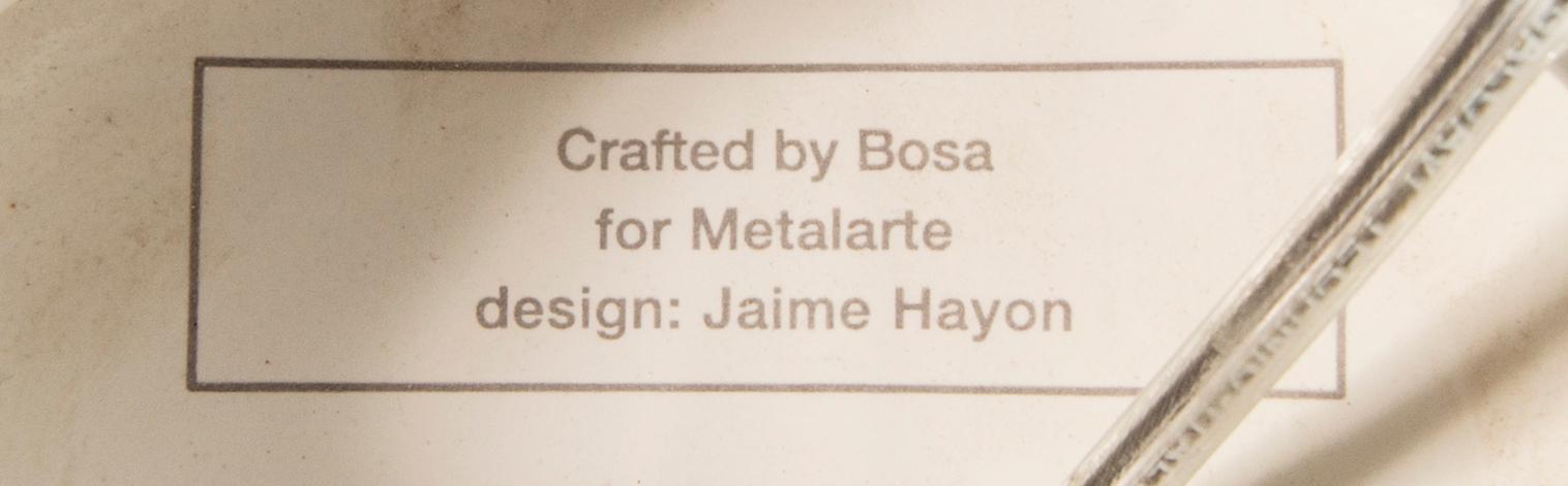 Jaime Hayón ceiling lights a pair of "Josephine pendant" Bosa for Metalarte 2000s.
