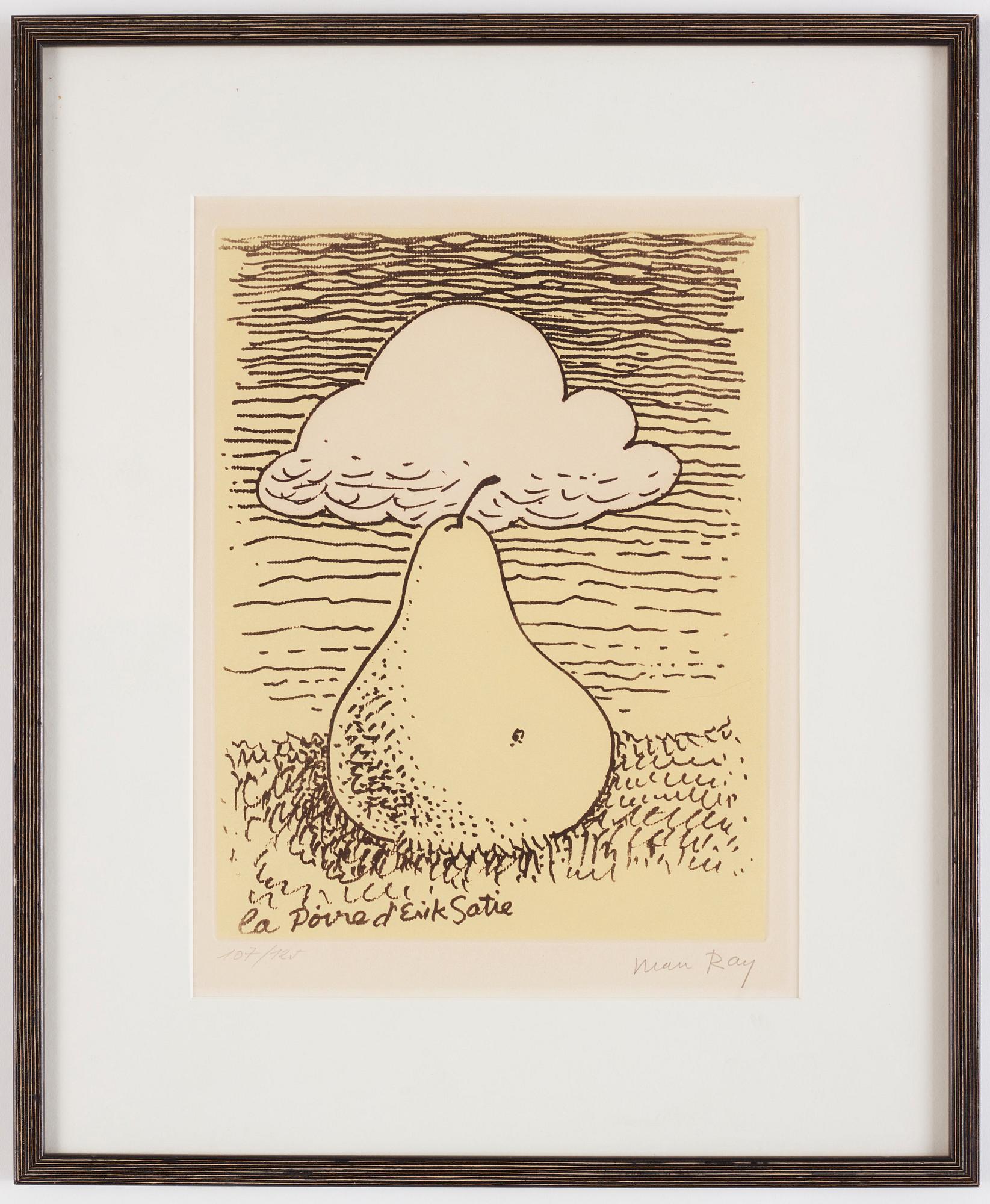 Man Ray, "Le poire d'Erik Satie".