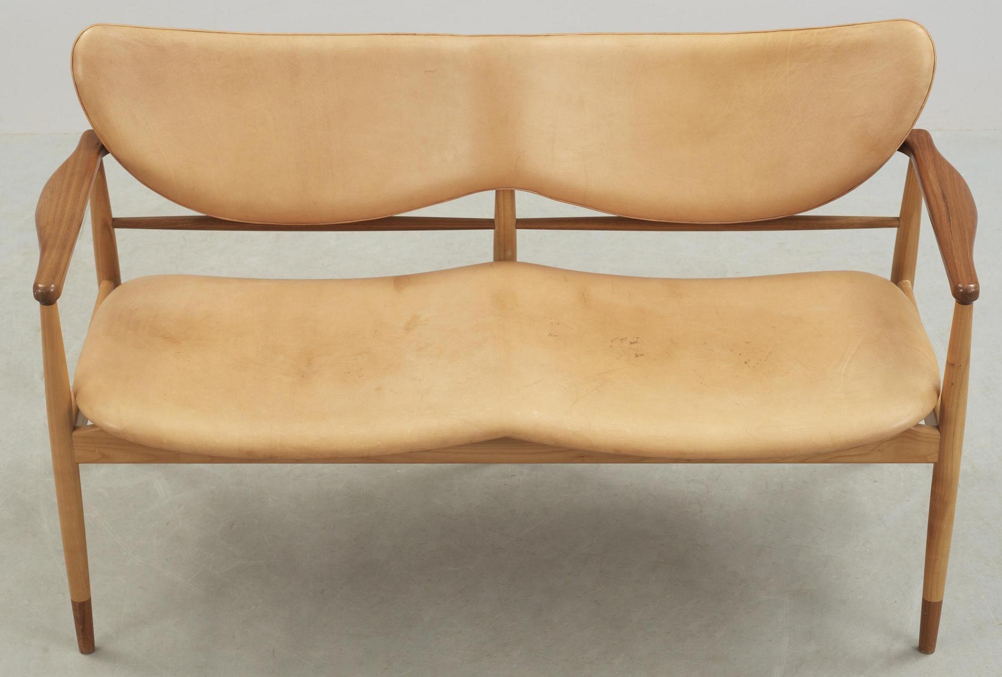 A Finn Juhl sofa by Niels Roth Andersen, Denmark.