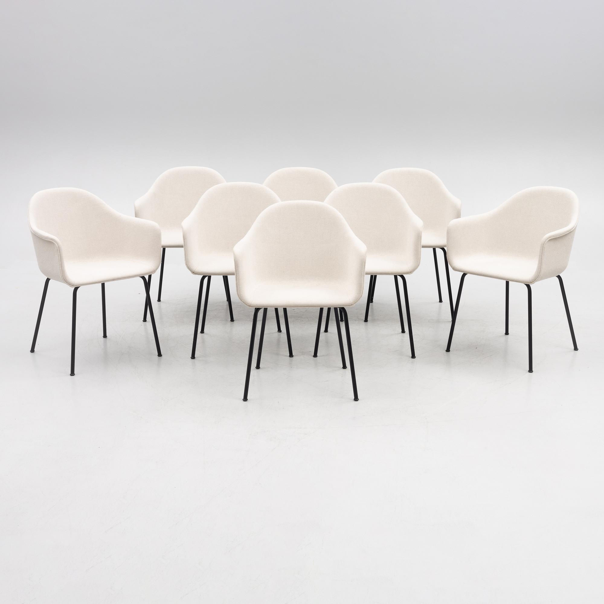 Norm Architects, eight 'Harbour Dining Chairs', Audo Copenhagen, Denmark, Contemporary.