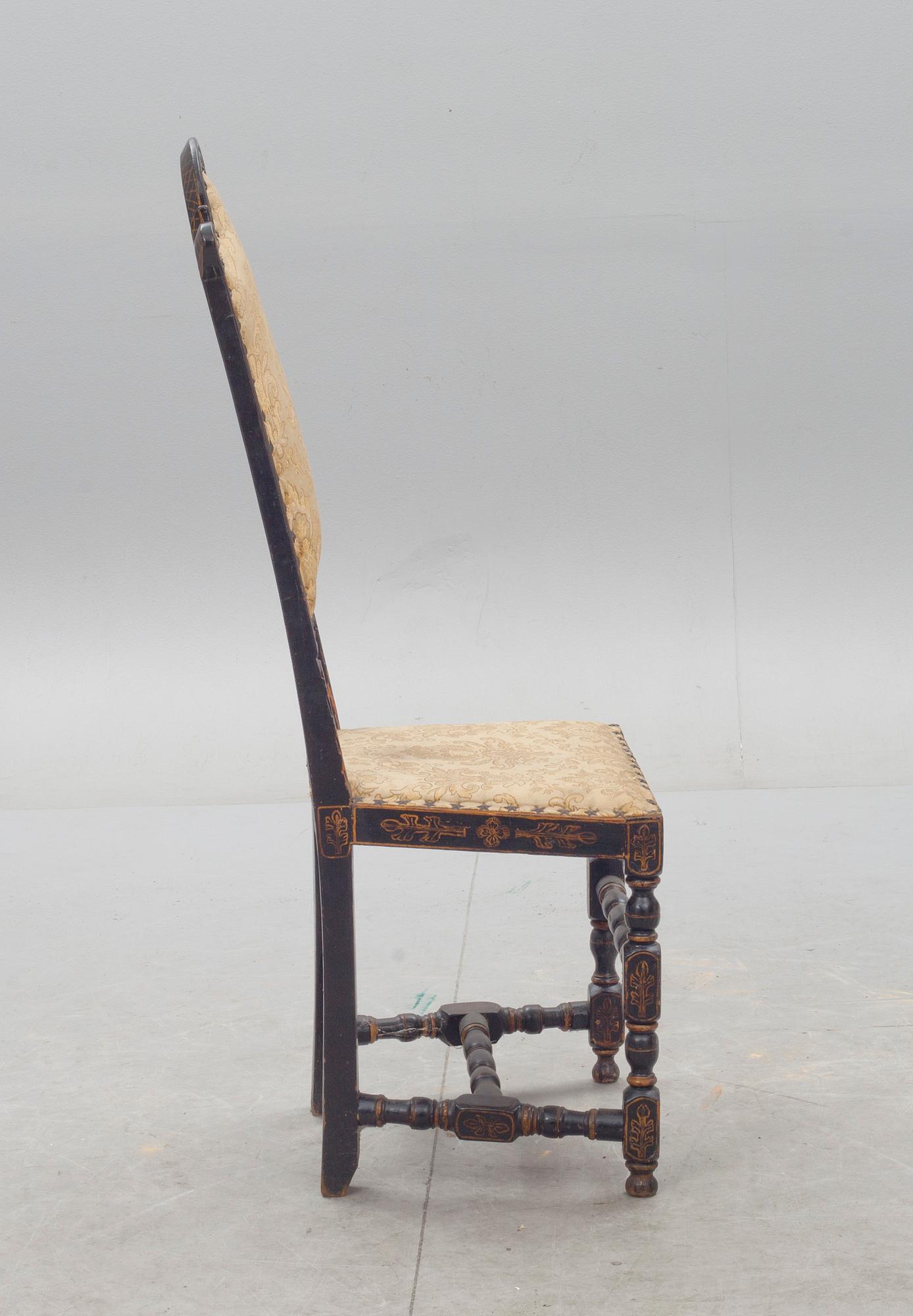 STOL, barock, provinsarbete. 1700-tal.