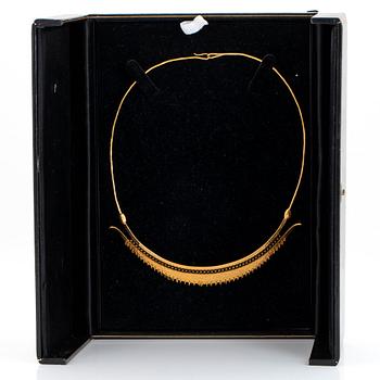 A Tapio Wirkkala 18K gold necklace.