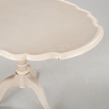A late 19th century drop-leaf table.