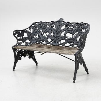 A garden sofa, Bolinders verkstäder and a table, Göteborgs mekaniska werkstad, first half of the 20th Century.