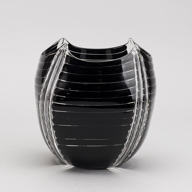 VAS, glas, EOS design, Laura Diaz de Santillana, Murano 1988, signerad.